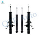 Set of 4 Front Suspension Strut Assembly-Rear Shock For 2013 Infiniti EX37 AWD