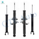 Set of 4 Front Strut-Rear Shock Absorber For 2009-2013 Infiniti G37 Sedan RWD