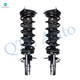 Pair 2 Front L-R Quick Complete Strut-Coil Spring For 2007 2008 Infiniti G35 AWD