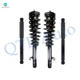 Set 4 Front Quick Complete Strut-Coil Spring-Rear Shock For 2009-2013 Mazda 6 S