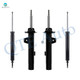 Set of 4 Front Suspension Strut Assembly-Rear Shock Absorber For 2006 BMW 330I