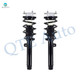 Pair of 2 Front Left-Right Quick Complete Strut-Coil Spring Assembly For 2013-2015 BMW X1 sDrive28i
