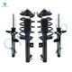 Set of 4 Quick Complete Strut-Coil Spring-Rear Strut For 1996-2005 Mercury Sable