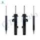 Set of 4 Front Suspension Strut Assembly-Rear Shock Absorber For 2006 BMW 330I w/ Sport Suspension