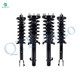 Set 4 Front-Rear Quick Complete Strut-Coil Spring For 2010 2011 Honda Accord Crosstour FWD