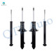 Set of 4 Front Suspension Strut-Rear Shock For 2014-2018 Lexus IS350 Base AWD Monotube Performance Upgrade