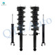 Set Front Quick Complete Strut-Coil Spring-Rear Shock For 2008-2013 Infiniti G37 Coupe RWD