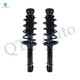 Pair of 2 P Front Quick Complete Strut and Coil Spring For 2007-2009 Volkswagen Jetta City
