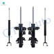 Front-Rear Set 4 Suspension Bare Strut Assembly-Shock For 2013-2016 Dodge Dart Front-Rear Set 4 Suspension Bare Strut Assembly-Shock For 2013-2016 Dodge Dart