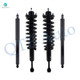 Set 4 Front Quick Complete Strut-Coil Spring-Rear Shock Absorber For 2005-2015 Toyota Tacoma Monotube Performance Upgrade; w/ TRD Package