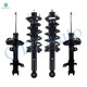 Set of 4 Front Strut-Rear Quick Complete Strut-Coil Spring For 2015 2016 Honda CR-V FWD