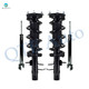 Set Front Quick Complete Strut-Coil Spring-Rear Shock For 2014 2015 Infiniti Q60 Coupe AWD