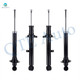 Set of 4 Front-Rear Suspension Strut Assembly For 2006 Lexus GS300 RWD Monotube Performance Upgrade
