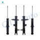 Set of 4 Front-Rear Suspension Bare Strut Assembly For 2007-2010 Jeep Patriot