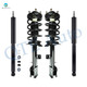 Set Front Quick Complete Strut-Coil Spring-Rear Shock Absorber For 2008-2012 Ford Escape L4