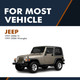 Pair of 2 Front Shock Absorber For 1997-2006 Jeep TJ