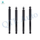 Set of 4 Front-Rear Shock Absorber For 1994-2001 Dodge RAM 1500 4WD