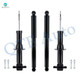 Set Front Suspension Strut-Rear Shock Absorber For 2019 GMC Sierra 1500 Limited Monotube Performance Upgrade