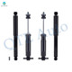 Set of 4 Front-Rear Shock Absorber For 1995-1998 Dodge B2500 Exc. Heavy Duty
