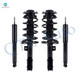 Front Quick Complete Strut - Coil Spring - Rear Shock Absorber For 2004-2012 Chevrolet Malibu