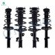 Set of 4 Front & Rear Quick Load Complete Strut with Coil Spring For 2002, 2003 Lexus Es300