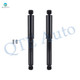 Pair of 2 Rear Shock Absorber For 1959-1966 Jeep CJ3