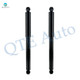 Pair of 2 Rear Shock Absorber For 2019 Chevrolet Silverado 1500 LD Monotube Performance Upgrade