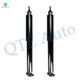 Pair of 2 Rear Shock Absorber For 2003 - 2011 Lincoln Town Car Performance