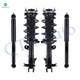 Set Front Quick Complete Strut-Coil Spring-Rear Shock For 2013-2015 Honda Civic