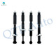 Set of 4 Front-Rear Suspension Strut Assembly For 2003-2005 Lincoln Aviator