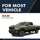 Rear Shock Absorber For 2014-2024 RAM 2500 w/ Heavy Duty Shocks