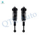 Pair of 2 Front Quick Complete Strut-Coil Spring Assembly For 2003-2005 Lincoln Aviator