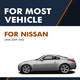 Rear Shock Absorber For 2006-2009 Nissan 350Z