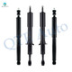 Set Front Strut Assembly-Rear Shock For 2008-2011, 2013-2021 Toyota Land Cruiser