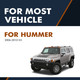 Front Shock Absorber For 2006-2010 Hummer H3 Monotube Performance Upgrade