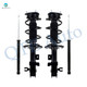 Set 4 Front Quick Complete Strut-Coil Spring-Rear Shock For 2016-2021 Mazda CX-3