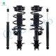Set 4 Front Quick Complete Strut-Coil Spring-Rear Shock For 2013 Nissan Sentra