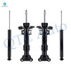 Set of 4 Front Suspension Strut-Rear Shock For 2015 Mercedes-benz E400 Hybrid