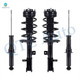 Set 4 Front Quick Complete Strut-Coil Spring-Rear Strut For 2009 2010 Chrysler Sebring FWD