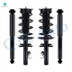 Set of 4 Front Quick Complete Strut-Coil Spring-Rear Shock For 2015-2020 Nissan Rogue FWD