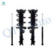 Set of 4 Front Quick Complete Strut-Coil Spring-Rear Shock Absorber For 2017-2020 Hyundai Elantra USA Built