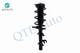 Set of 4 Front Quick Complete Strut-Coil Spring-Rear Shock For 2017-2021 Nissan Qashqai Canada only