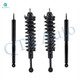 Set 4 Front Quick Complete Strut-Coil Spring-Rear Shock For 2007-2009 Toyota FJ Cruiser RWD