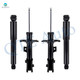 Set Front Suspension Strut Assembly-Rear Shock Absorber For 2014-2018 KIA Forte Monotube Performance Upgrade