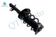 Set Front Quick Complete Strut-Coil Spring-Rear Shock For 2014-2016 Nissan Rogue