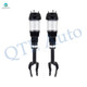 Pair 2 Front L-R Air Suspension Strut For 2013-2016 Mercedes-Benz GL450 w/o ADS