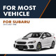 Pair of 2 Rear Suspension Strut Assembly For 2015-2021 Subaru WRX