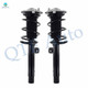 Pair 2  Front Quick Complete Strut-Coil Spring Assembly For 2012-2016 BMW 328I