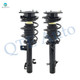 Pair Front Left-Right Quick Complete Strut-Coil Spring For 2007-2015 Mini Cooper