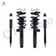 Set of 4 Front Quick Complete Strut-Coil Spring-Rear Complete Shock Kit For 2013-2015 BMW X1